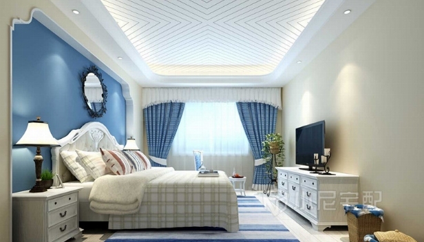 86.7㎡/三室兩廳兩衛/地中海