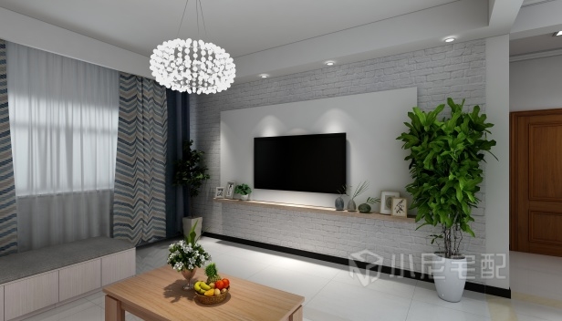 126㎡/三室兩廳兩衛(wèi)/簡約