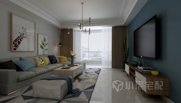 140㎡/四室兩廳一衛/簡約