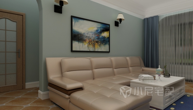 90㎡/兩室一廳一衛/簡約