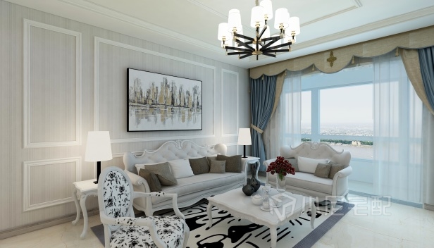 110㎡/三室兩廳一衛/歐式