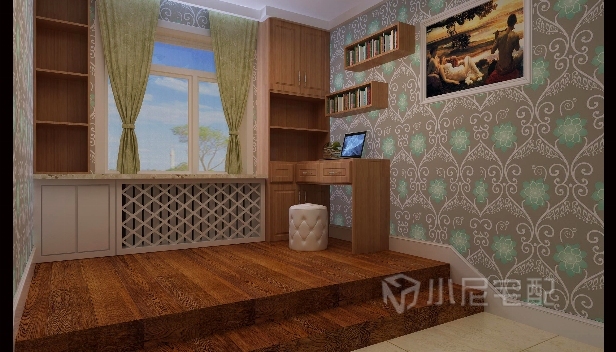 91.36㎡/三室兩廳兩衛/歐式