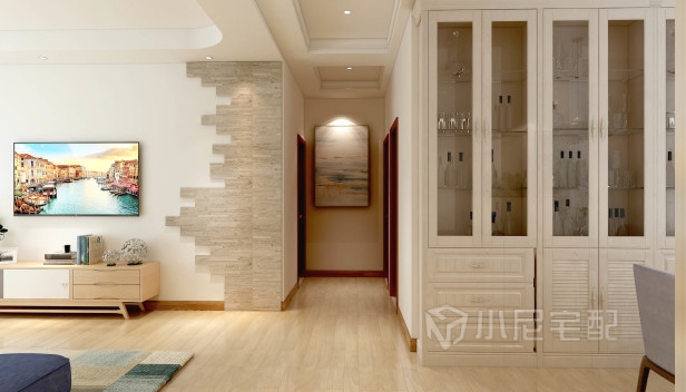 128㎡/三室兩廳兩衛/簡約