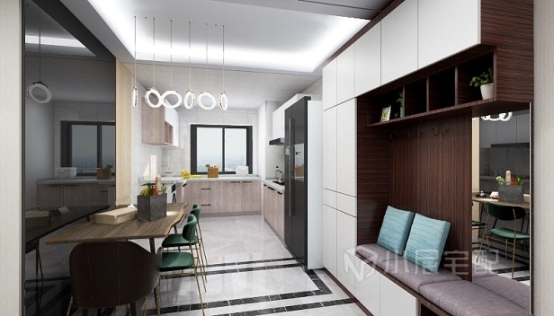 99㎡/兩室兩廳一衛/現代