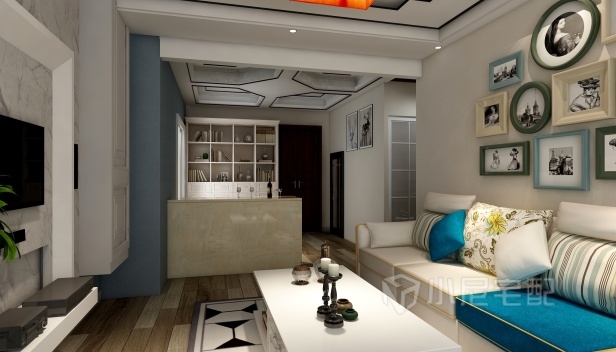 90㎡/兩室一廳一衛/現代