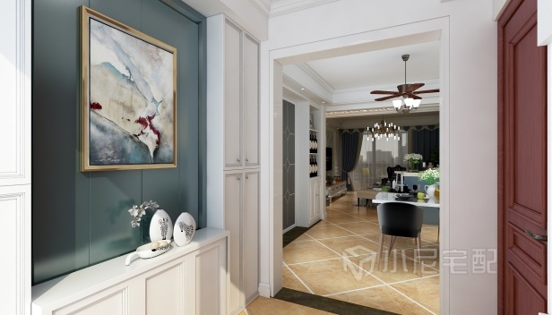 130㎡/三室兩廳兩衛/美式