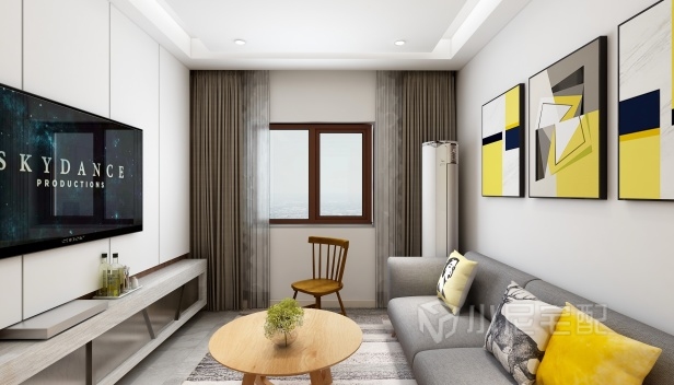 90㎡/兩室兩廳一衛/現代