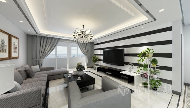 126㎡/三室兩廳一衛/現代