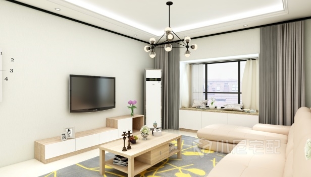 107㎡/三室兩廳兩衛/簡約