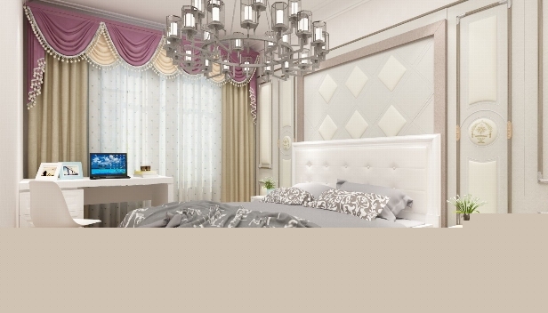 90㎡/兩室一廳一衛/歐式