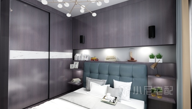 90.05㎡/三室一廳兩衛(wèi)/現(xiàn)代