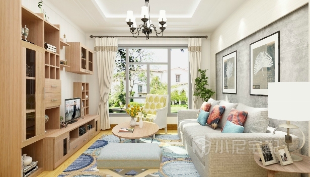 80㎡/兩室一廳一衛/簡約