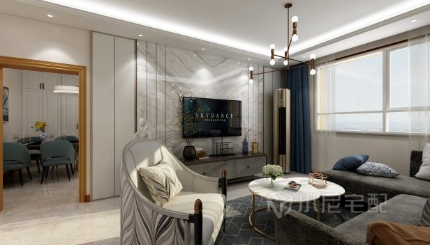 125㎡/三室兩廳一衛/現代