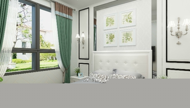 120㎡/三室一廳一衛/地中海