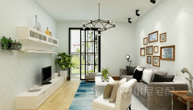 80㎡/兩室一廳一衛/田園