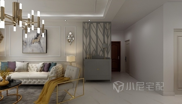 137㎡/三室兩廳一衛(wèi)/混搭