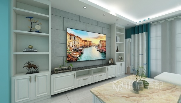 120㎡/三室兩廳兩衛/美式