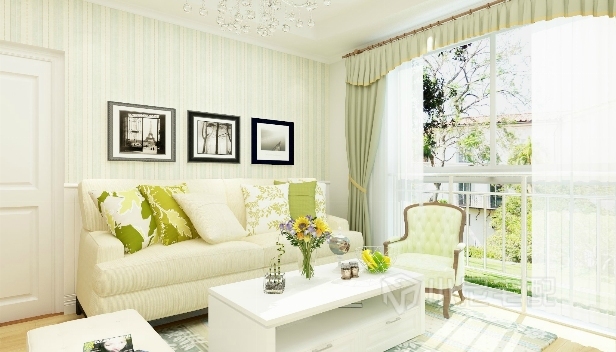 62㎡/兩室一廳一衛/田園