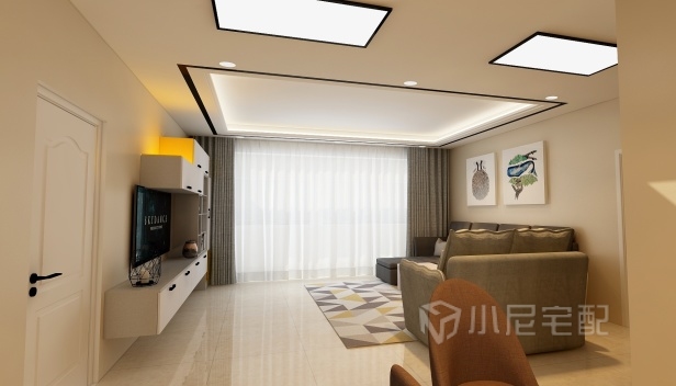 130㎡/三室一廳兩衛/簡約