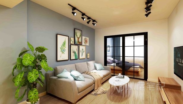 75㎡/三室兩廳一衛/美式