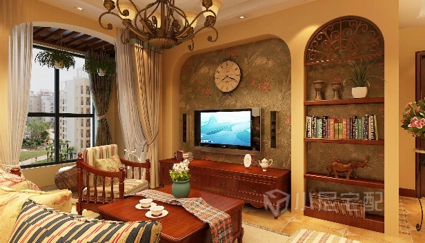 89㎡/兩室兩廳一衛/美式