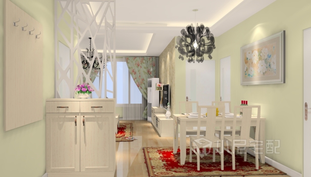 90㎡/兩室兩廳一衛/簡約