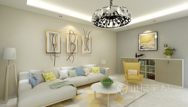 136㎡/三室兩廳兩衛/混搭