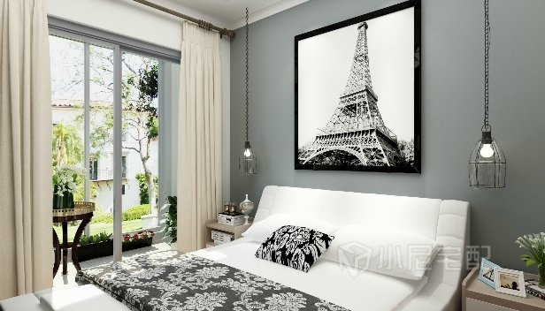 80㎡/兩室一廳一衛(wèi)/現(xiàn)代