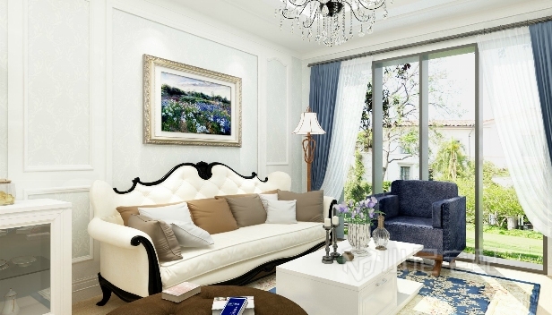 90㎡/兩室一廳一衛/歐式