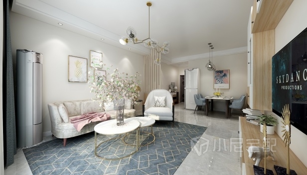 105㎡/兩室兩廳一衛/現代