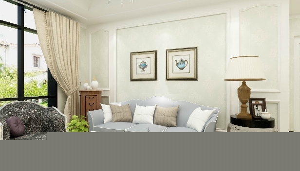 90㎡/三室一廳一衛/歐式