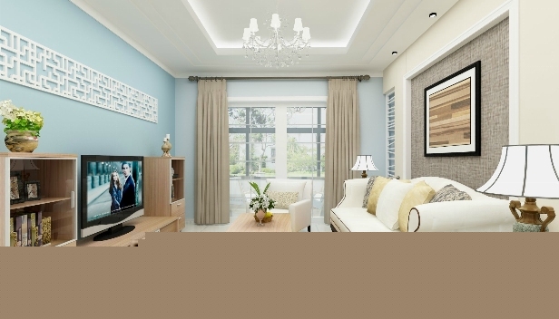 80㎡/兩室一廳一衛/簡約