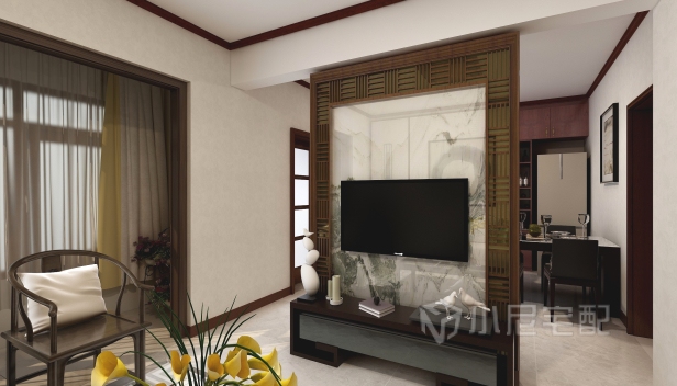 96㎡/兩室兩廳一衛/中式