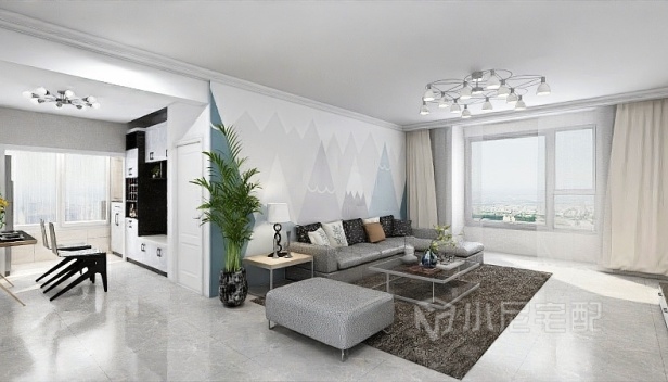 150㎡/三室兩廳一衛/現代