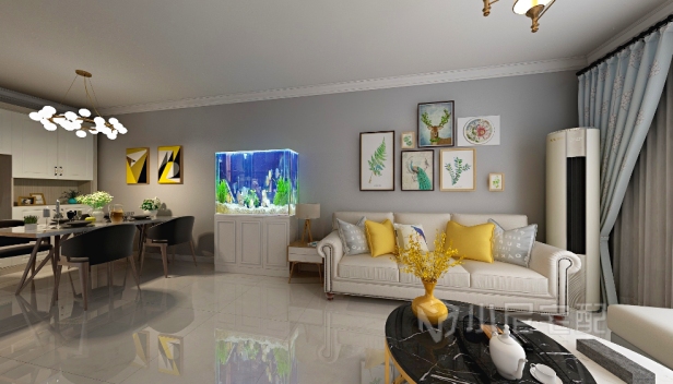 129㎡/三室兩廳一衛/現代