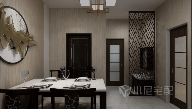 105㎡/三室兩廳兩衛/中式