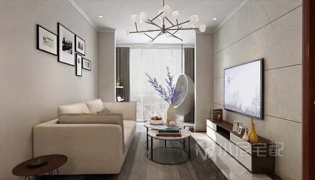 75㎡/兩室一廳一衛/現代