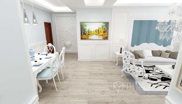 86㎡/兩室一廳一衛/歐式