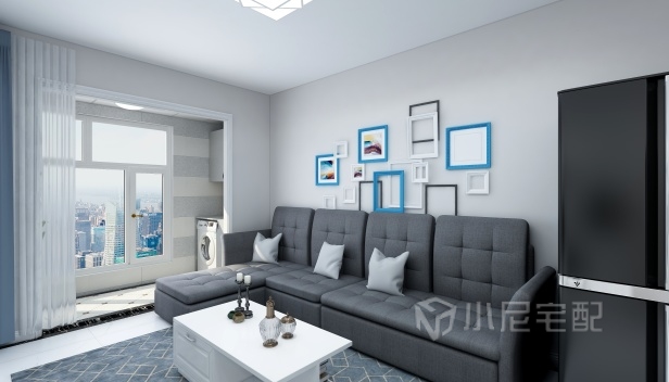 93㎡/兩室兩廳一衛(wèi)/簡(jiǎn)約