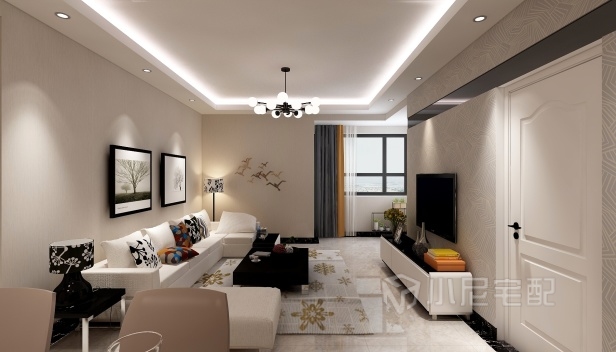 120㎡/三室一廳一衛/現代