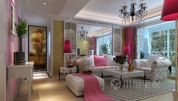 95㎡/兩室兩廳一衛/田園