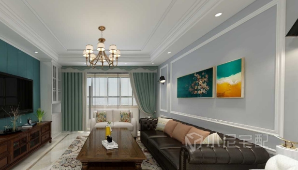 160㎡/四室兩廳兩衛/美式