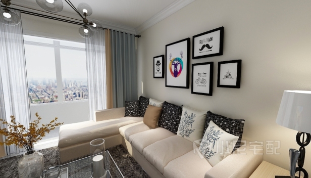 120㎡/三室一廳一衛/現代