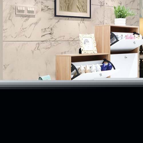 小尼宅配 簡約現代鞋柜 特價木質超薄翻斗柜女鞋鞋柜鞋架玄關柜